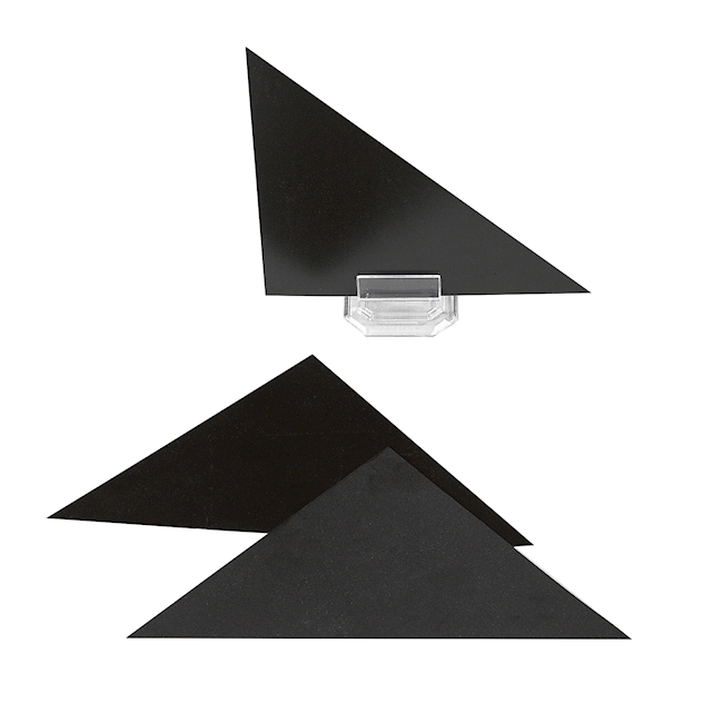 Triangle board 0,4 mm 150 x 110 mm